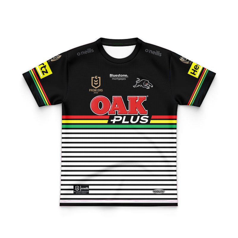 Kid's NRL Penrith Panthers 2022 Premiers Jersey