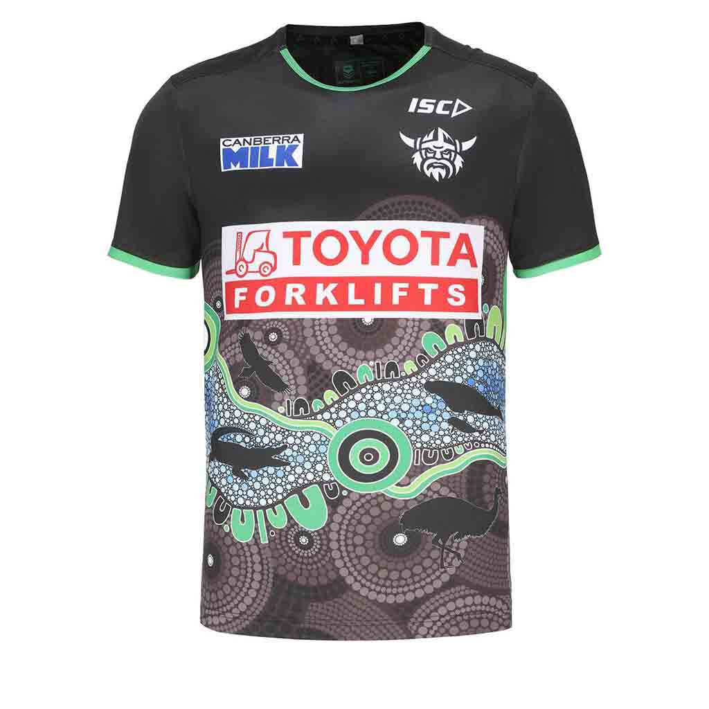 NRL Canberra Raiders 2024 Indigenous Run Out Jersey