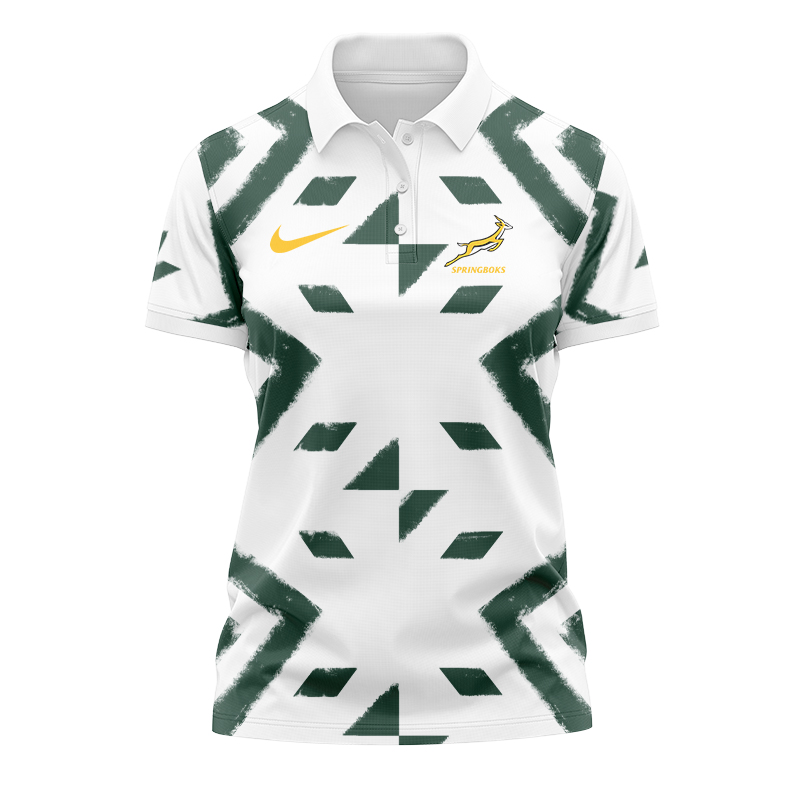 Women's South Africa Springboks 2024 Pre-Match Polo Shirt