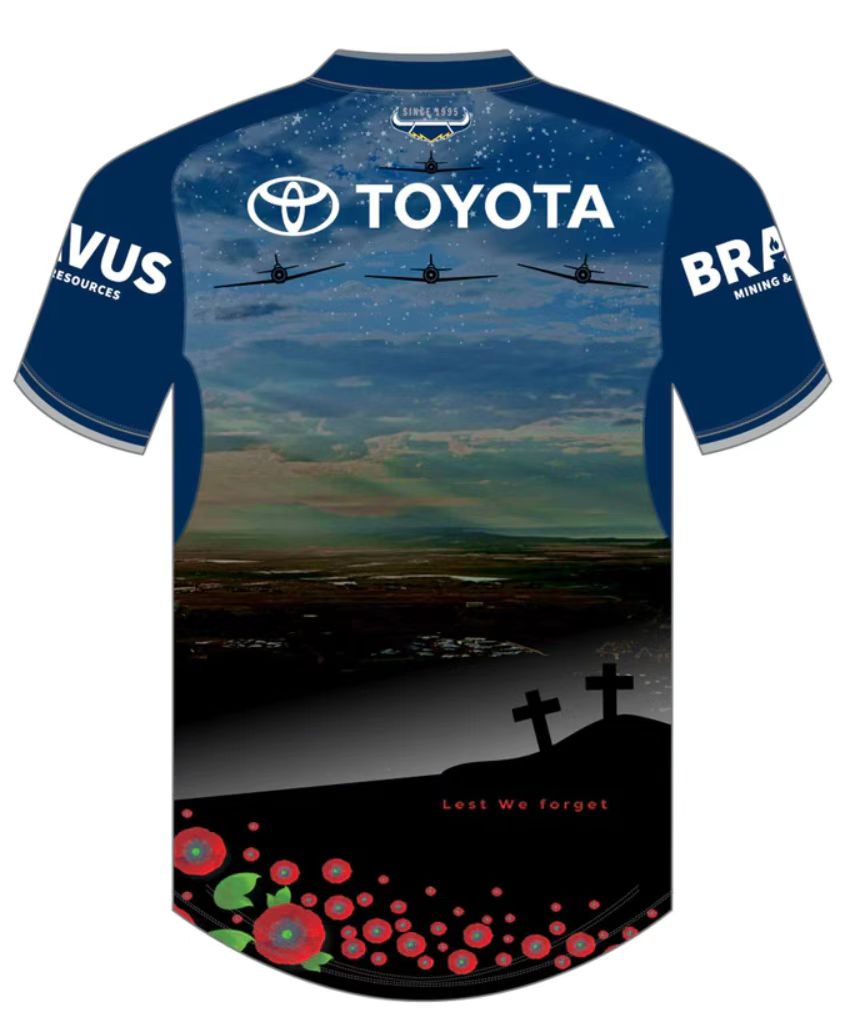 NRL North Queensland Cowboys 2022 Defence Jersey