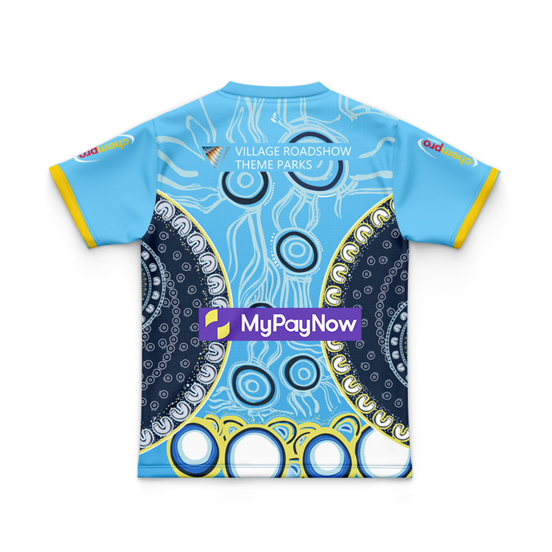 Kid's NRL Gold Coast Titans 2024 Indigenous Jersey