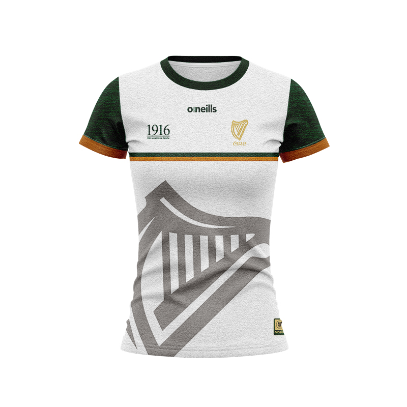 Women's GAA New 1916 Commemoration Player Fit Jersey White
