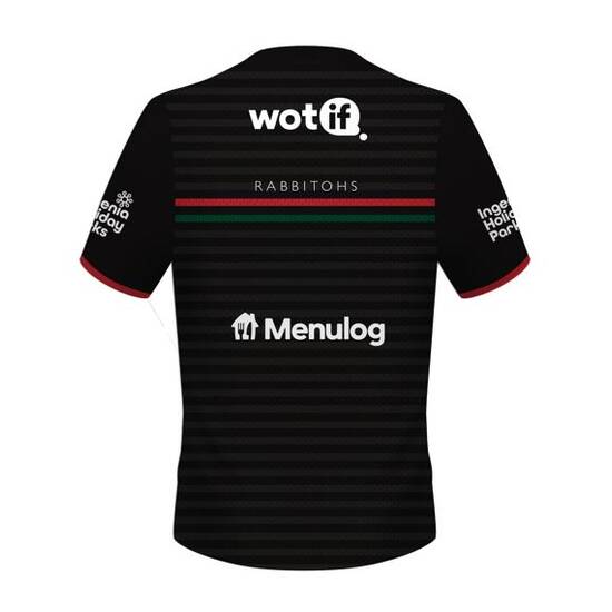 NRL South Sydney Rabbitohs 2024 Black Training Jersey