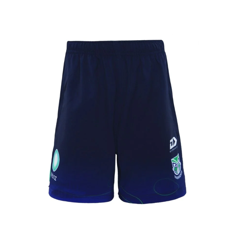 NRL New Zealand Warriors 2024 Blue Navy Shorts