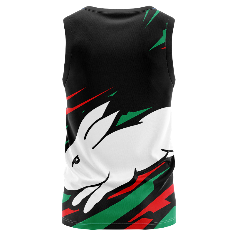 NRL South Sydney Rabbitohs 2024 ANZAC Singlet