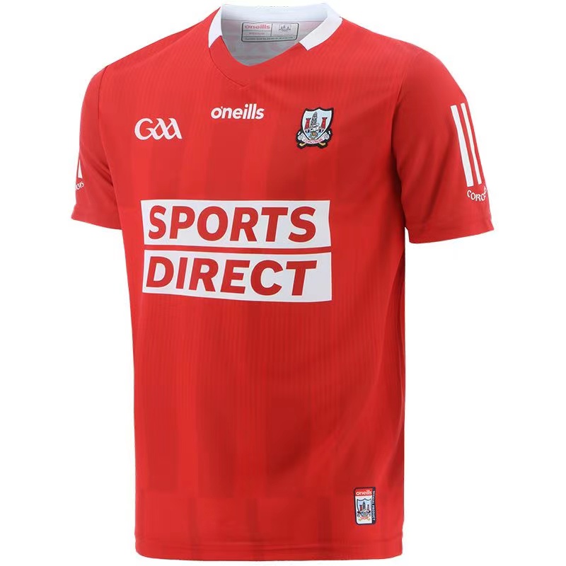 Men's Cork GAA 2 Stripe 2021 Home Jersey