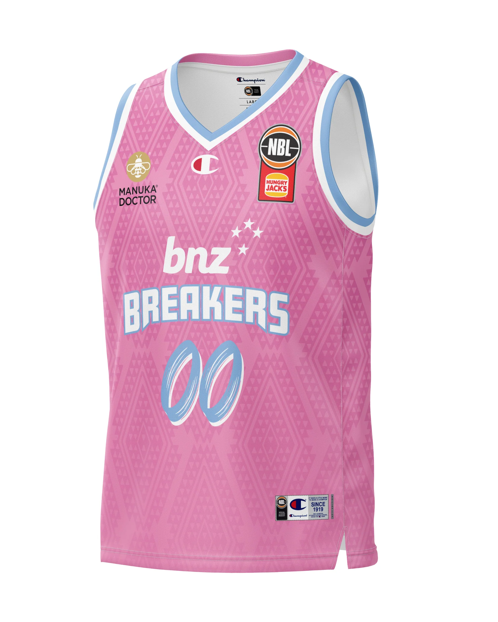 New Zealand Breakers 24/25 Primary Jersey - Personalised