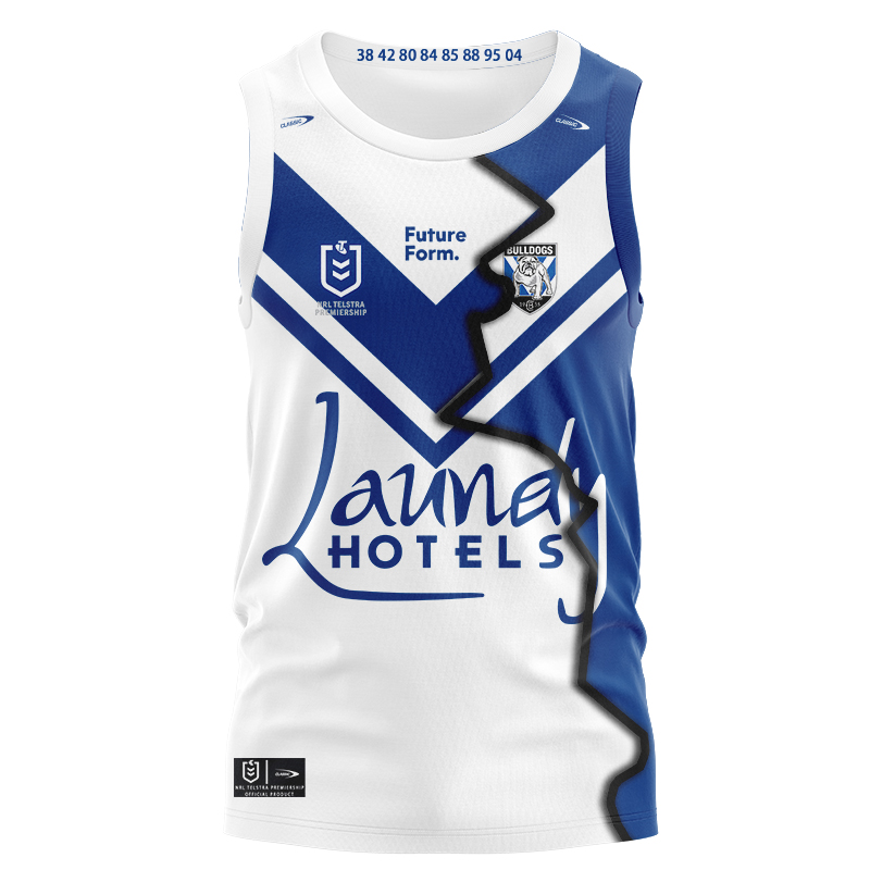 NRL Canterbury-Bankstown Bulldogs 2024 Mix Singlet