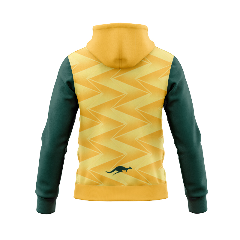 Australia Kangaroos 2024 Pro Training Zipper Hoodie