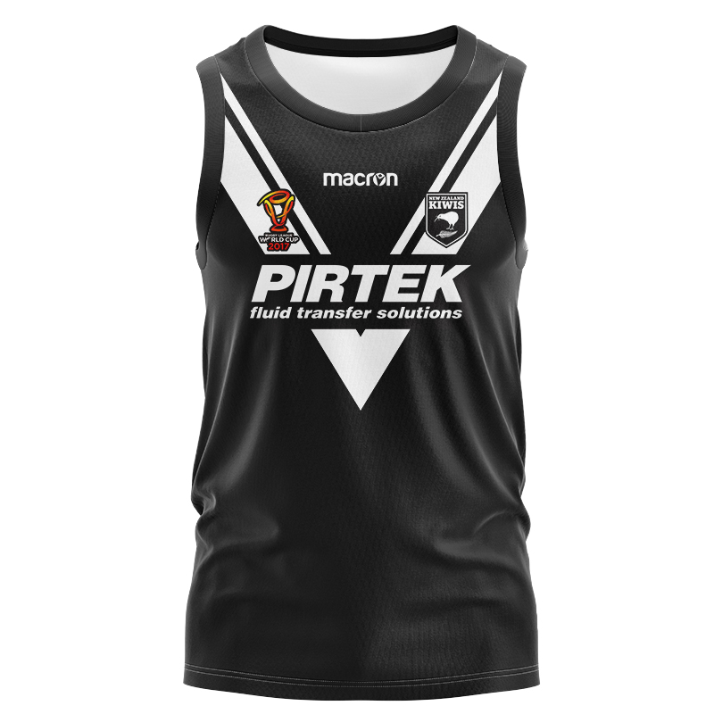New Zealand Kiwis Rugby RLWC 2017 Home Singlet