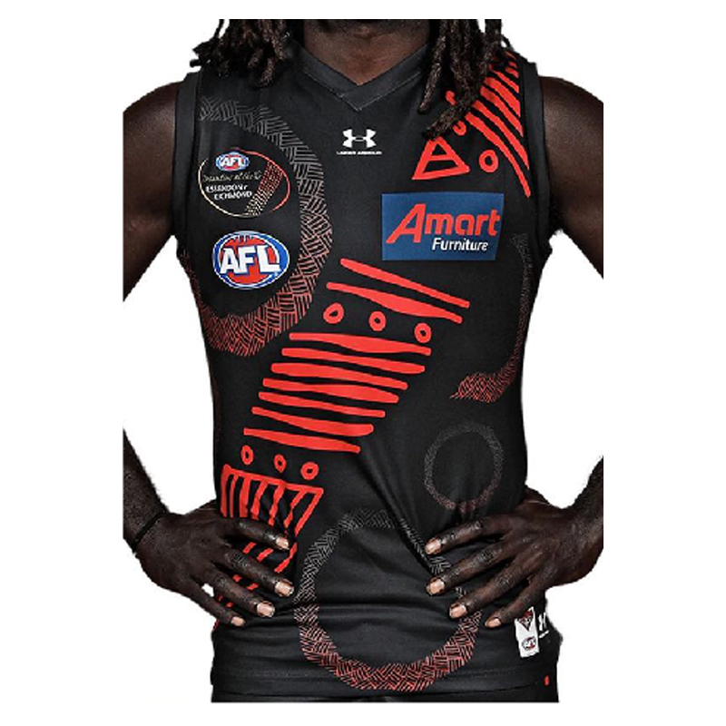 AFL Essendon Bombers AFL 2020 Indigenous Guernsey