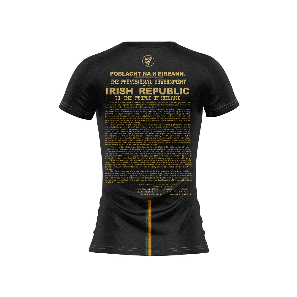 Women's GAA New 1916 Commemoration Player Fit Jersey Black