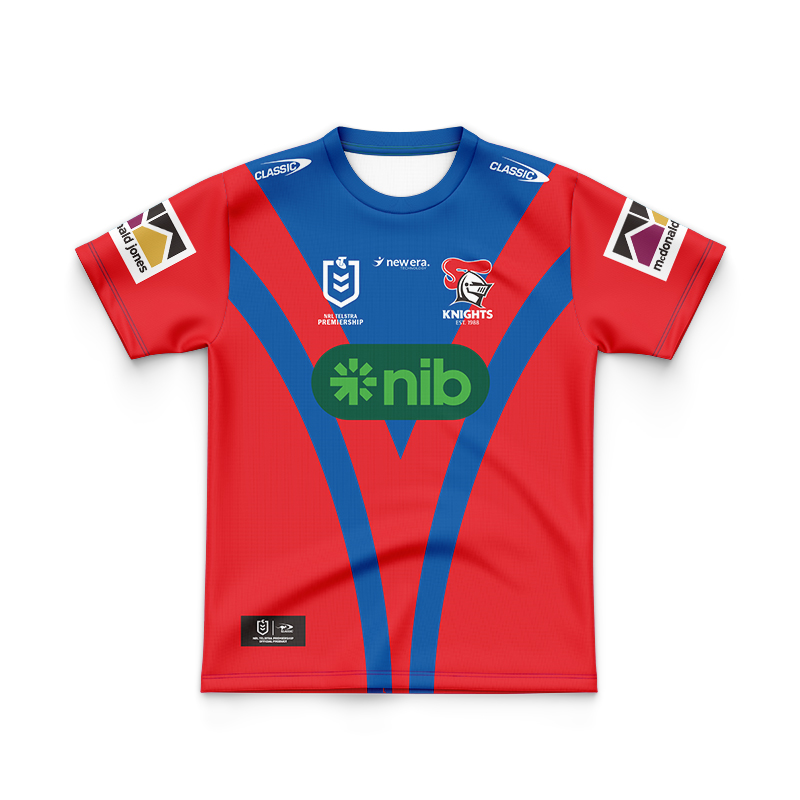 Kid's NRL Newcastle Knights 2024 Home Jersey