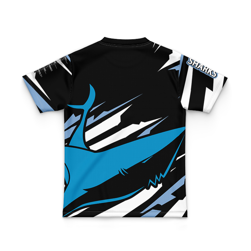 Kid's NRL Cronulla-Sutherland Sharks 2024 'FISHFINDER' Jersey
