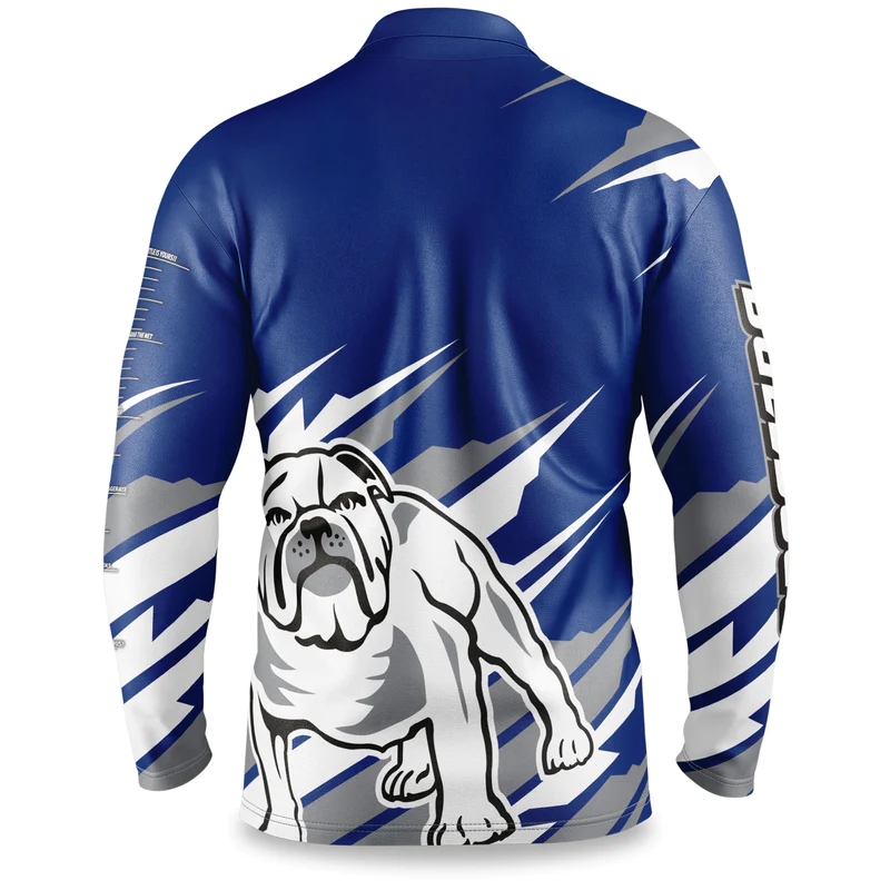 NRL Canterbury-Bankstown Bulldogs 2024 'FISHFINDER' Fishing Shirt