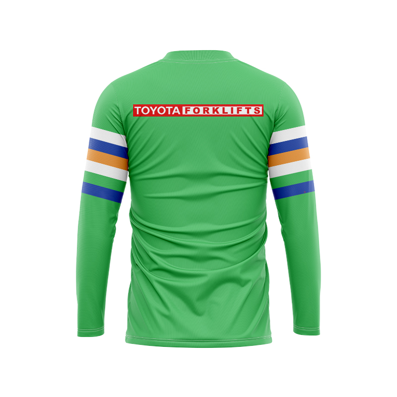 NRL Canberra Raiders 2024 Long Sleeve Home Jersey