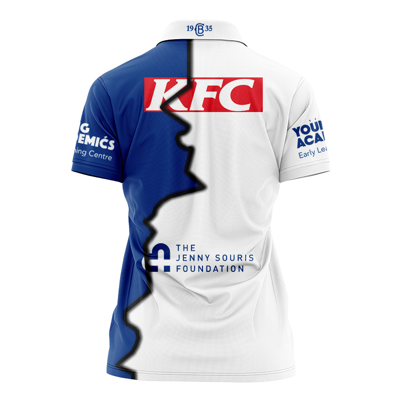 Women's NRL Canterbury-Bankstown Bulldogs 2024 Mix Polo Shirt