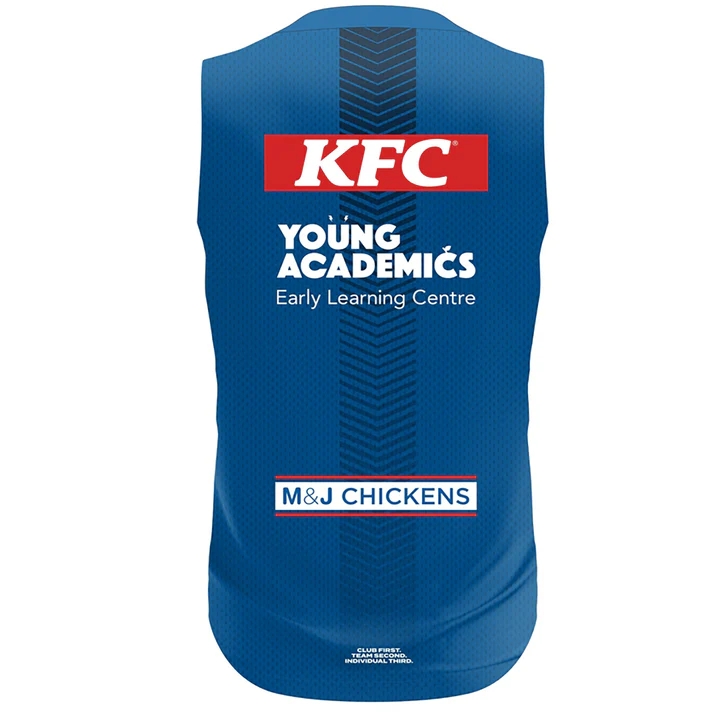 NRL Canterbury-Bankstown Bulldogs 2024 Blue Training Singlet
