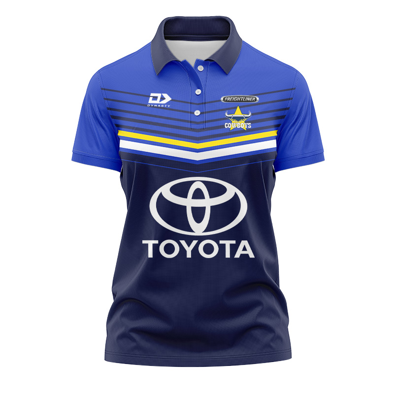 Women's NRL North Queensland Cowboys 2023 Training Polo Shirt