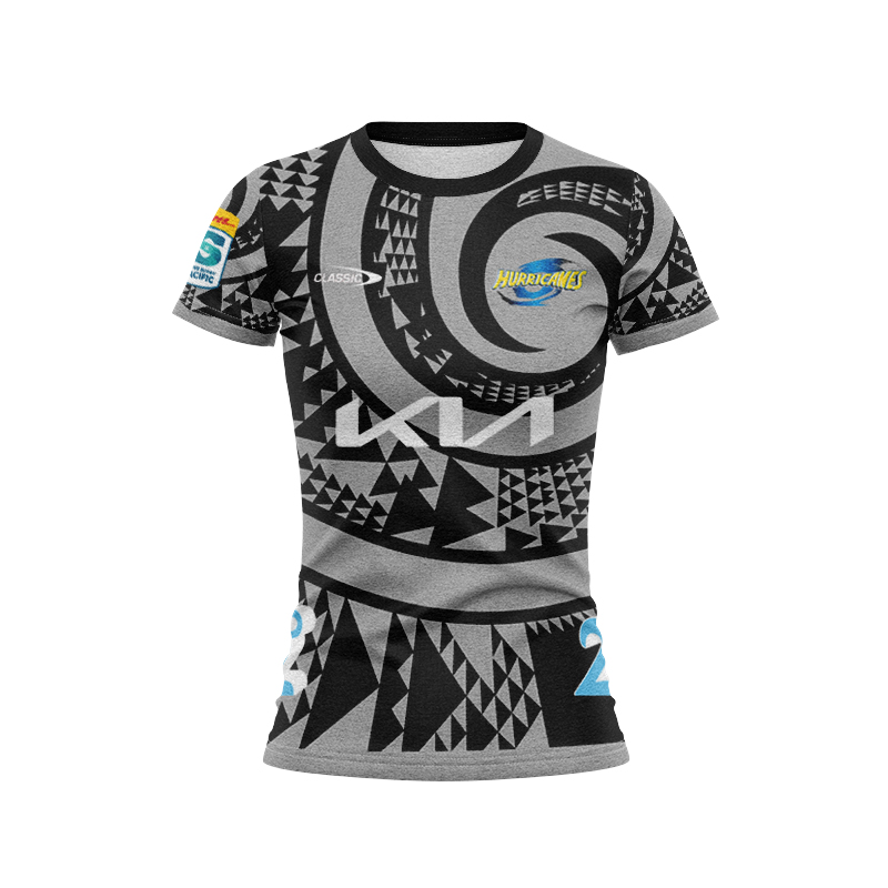 Women's Wellington Hurricanes Super Rugby 2024 Away Jersey