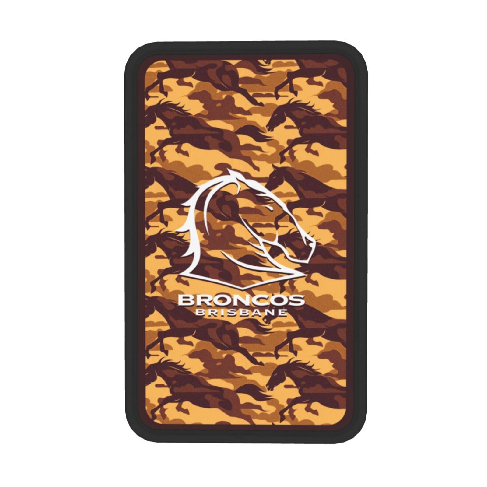 Brisbane Broncos Plaid Car Handrail Box Cushion CHC2497