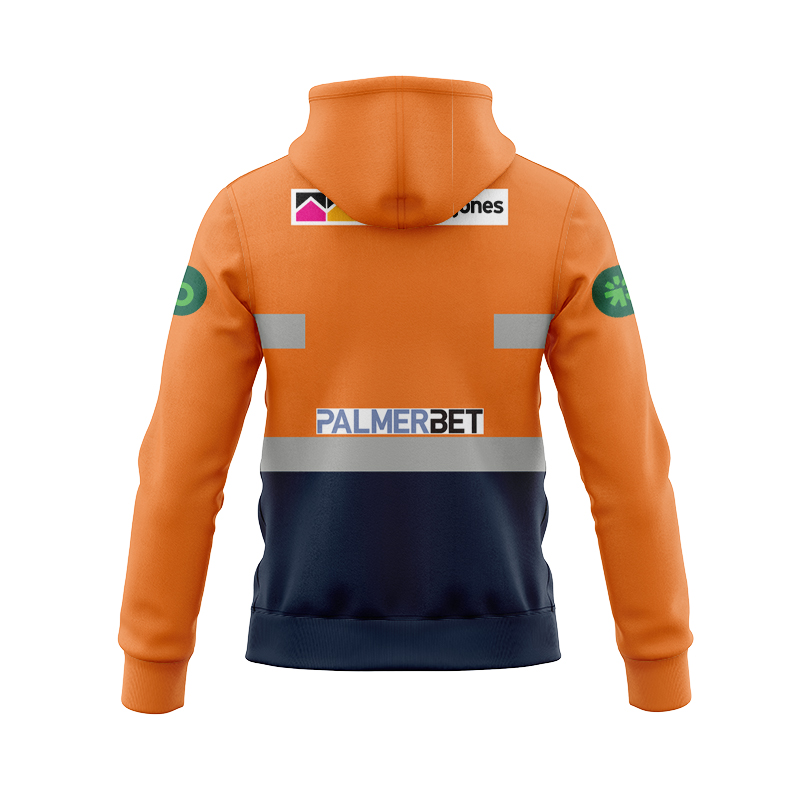 NRL Newcastle Knights 2024 Retail Mining Zipper Hoodie