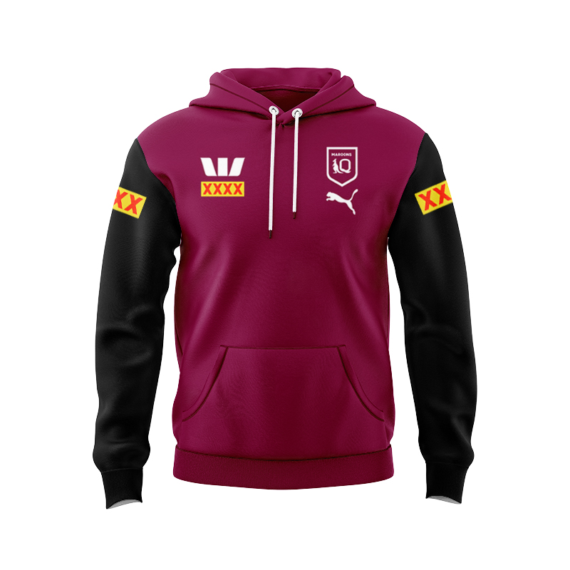 NRL QLD Maroons 2024 MFT Hoodie