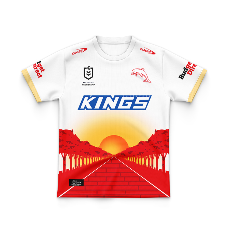Kid's NRL Dolphins 2024 ANZAC Jersey