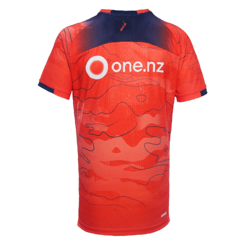NRL New Zealand Warriors 2024 Dynasty Orange Training Jersey
