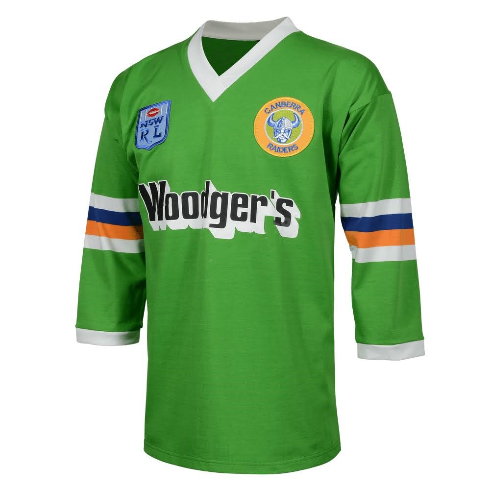 NRL Canberra Raiders 1989 Retro Jersey