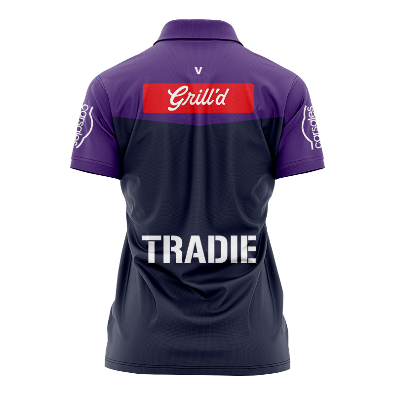 Women's NRL Melbourne Storm 2024 Home Polo Shirt