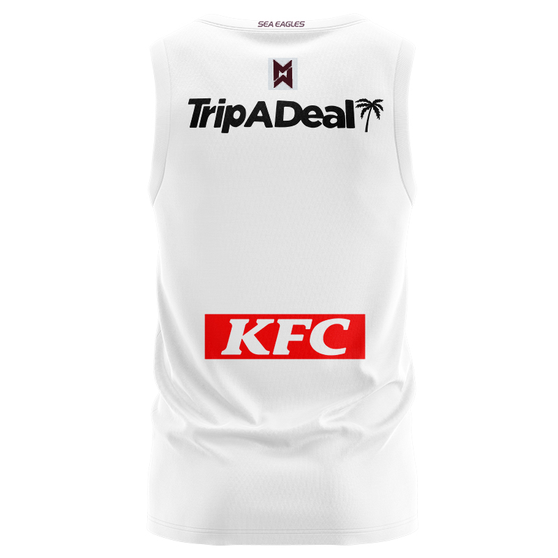 NRL Manly Warringah Sea Eagles 2024 Away Singlet