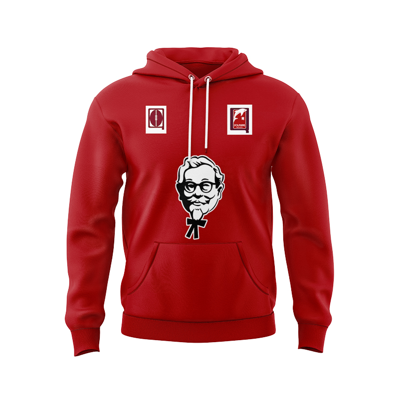 NRL Dolphins 1980s KFC Retro Hoodie