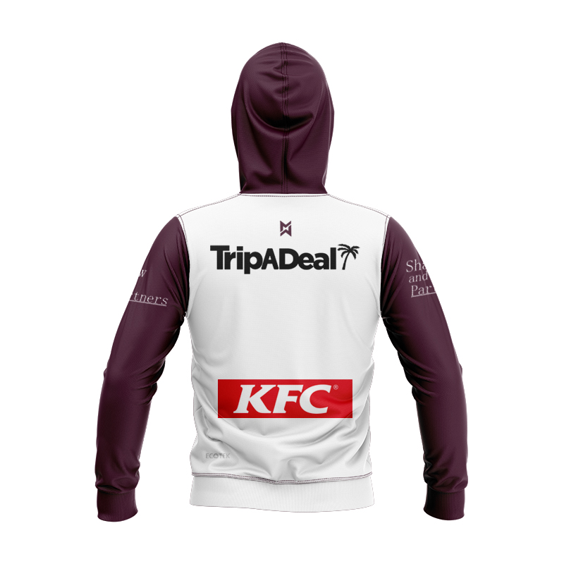 Kid's NRL Manly Warringah Sea Eagles 2025 Away Hoodie