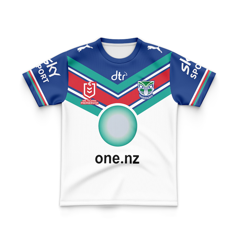 Kid's NRL New Zealand Warriors 2023 Away Jersey
