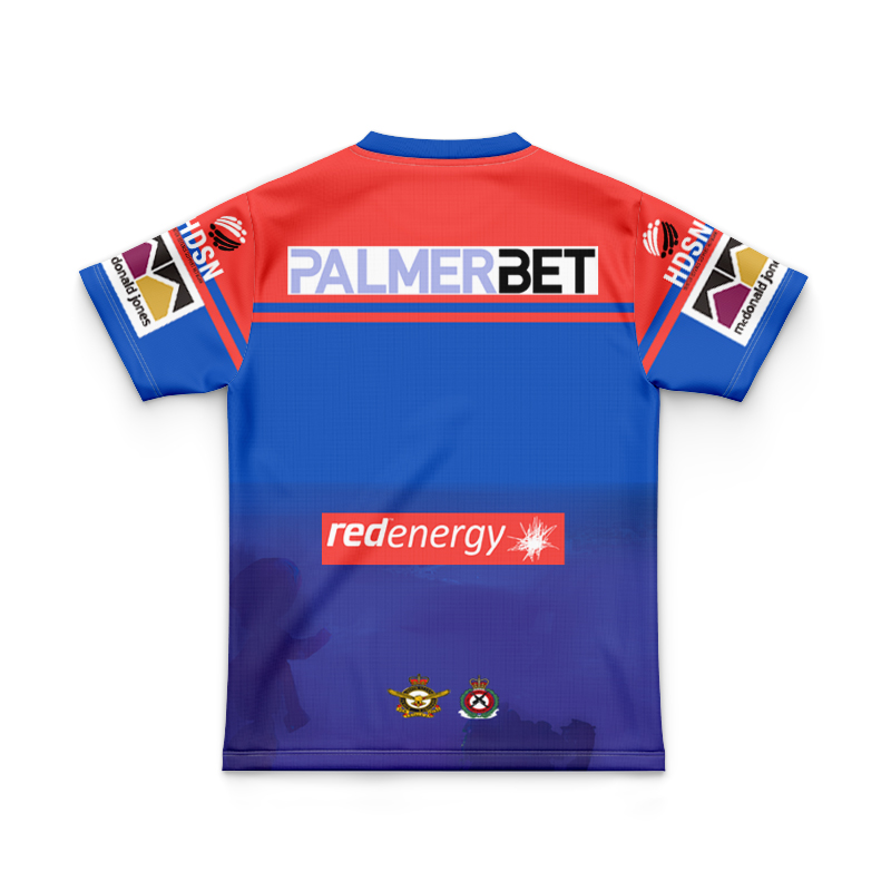 Kid's NRL Newcastle Knights 2024 Retail Commemorative Jersey