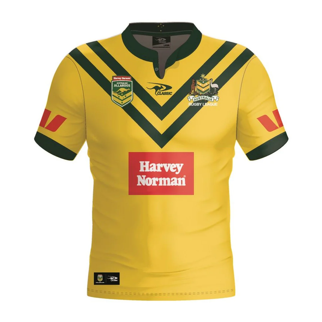 Australia Jillaroos 2024 Mens Home Jersey