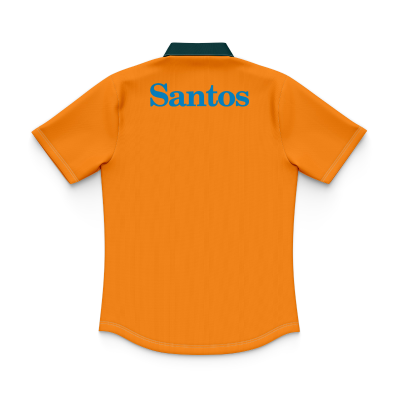 Kid's Australian Wallabies 2024 Home Polo Shirt