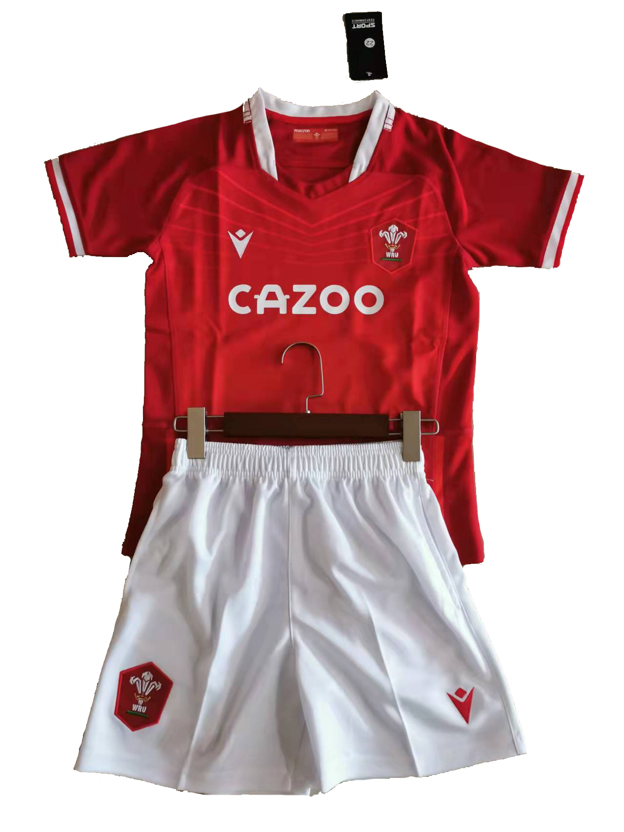Kid's Wales Rugby 2022 Home Jersey