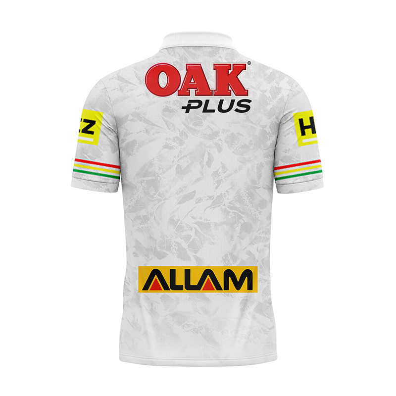 NRL Penrith Panthers 2024 White Polo Shirt
