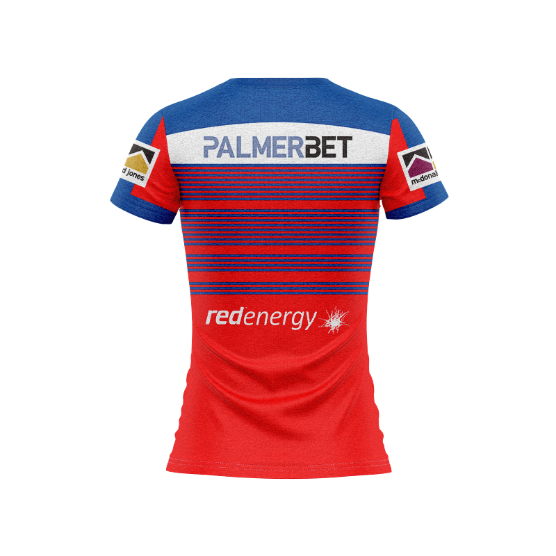 Women's NRL Newcastle Knights 2024 Red Training Jersey