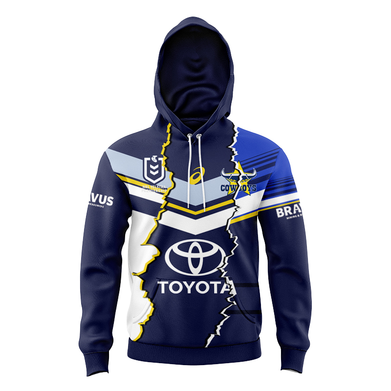 Kid's NRL North Queensland Cowboys 2024 Mix Hoodie