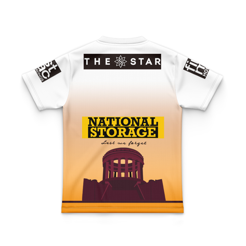 Kid's NRL Brisbane Broncos 2024 ANZAC Jersey