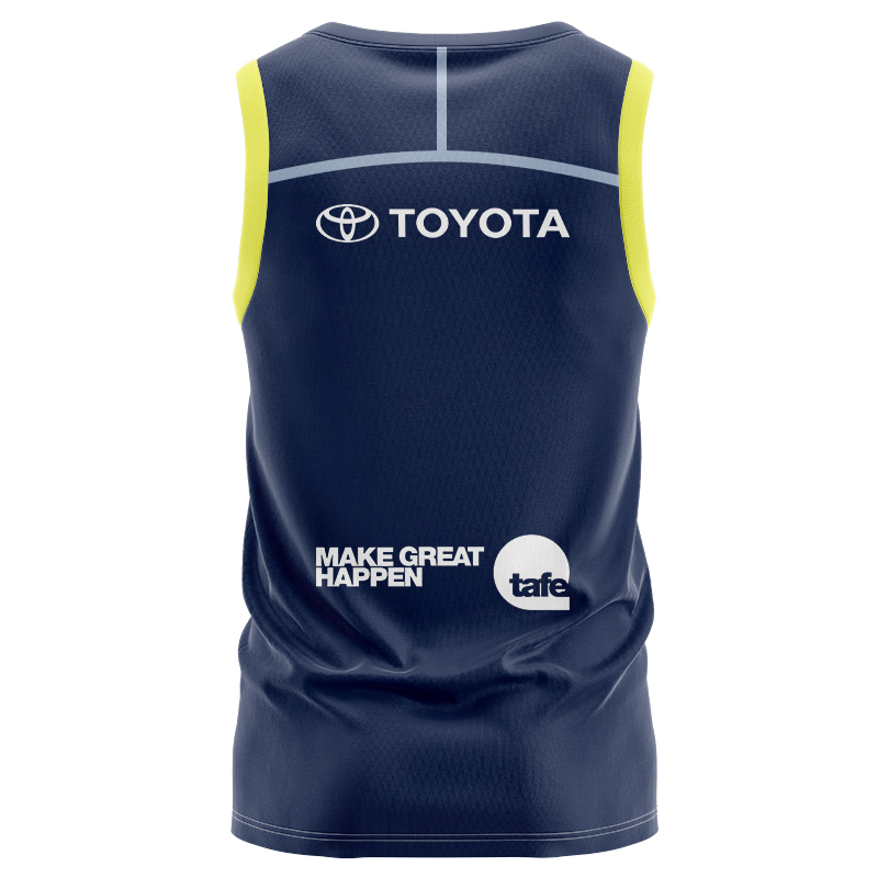 NRL North Queensland Cowboys 2024 Charity Singlet