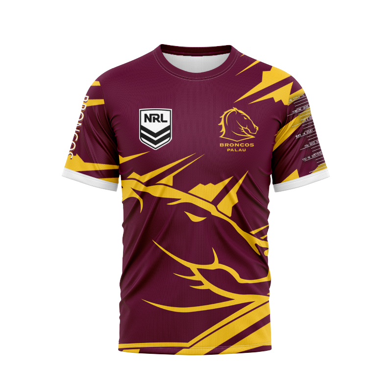 NRL Brisbane Broncos 2024 'FISHFINDER' Jersey