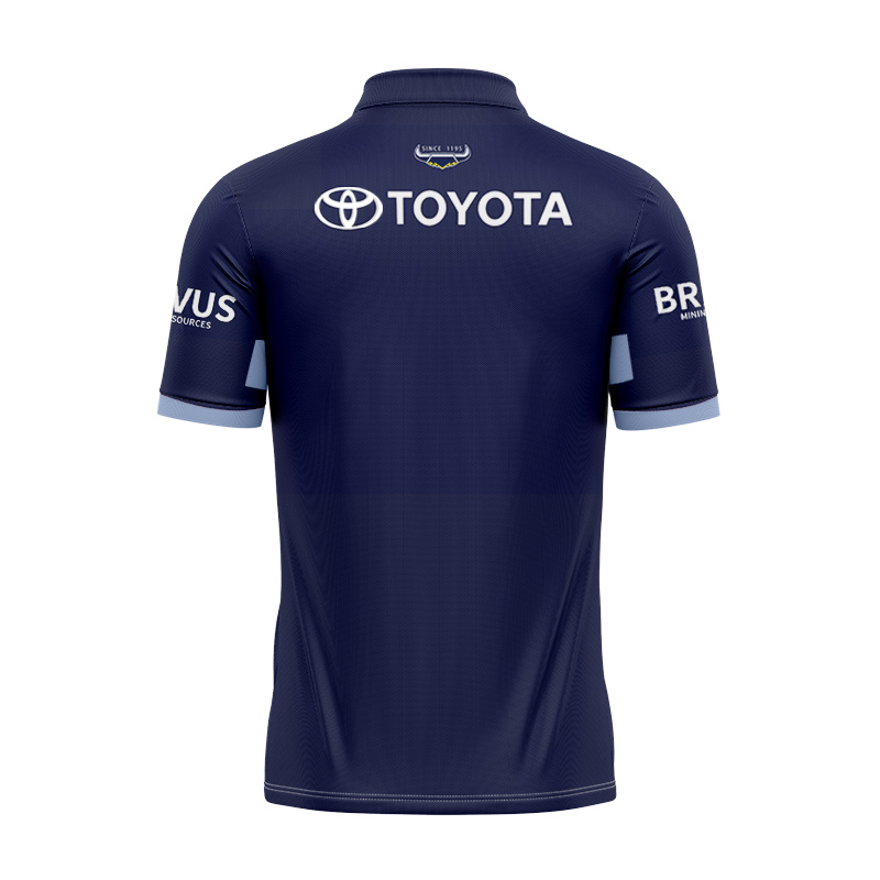 NRL North Queensland Cowboys 2024 Home Polo Shirt