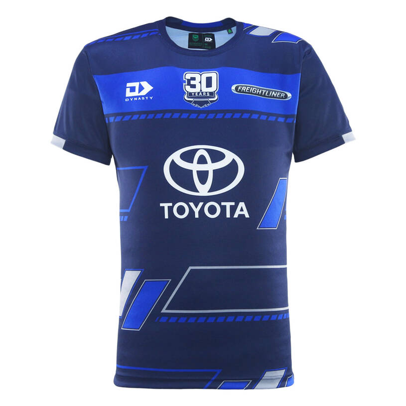 NRL North Queensland Cowboys 2025 Navy Training Jersey