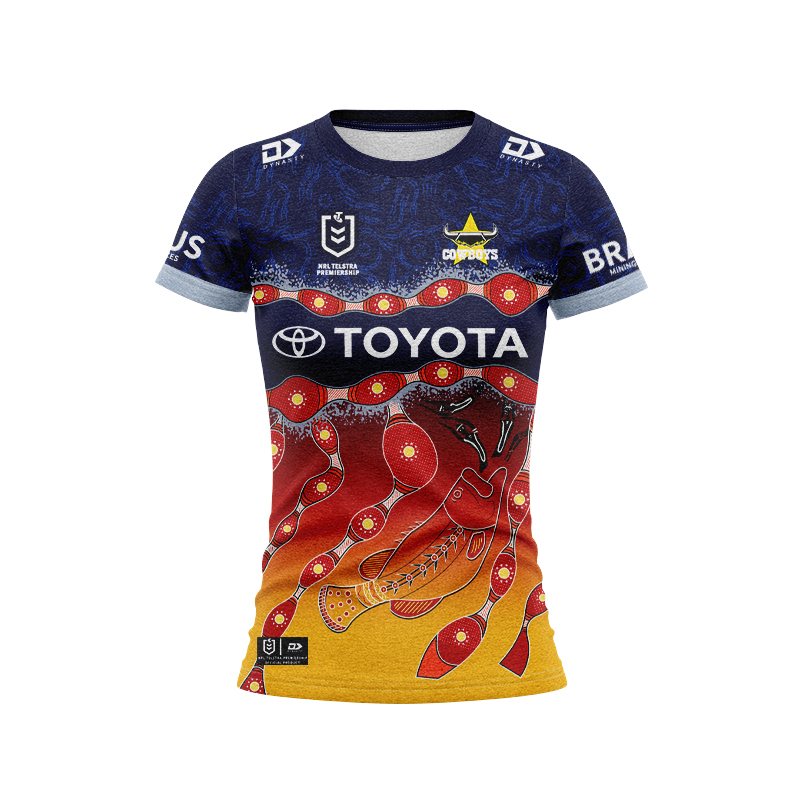 Women's NRL North Queensland Cowboys 2024 Indigenous Jersey