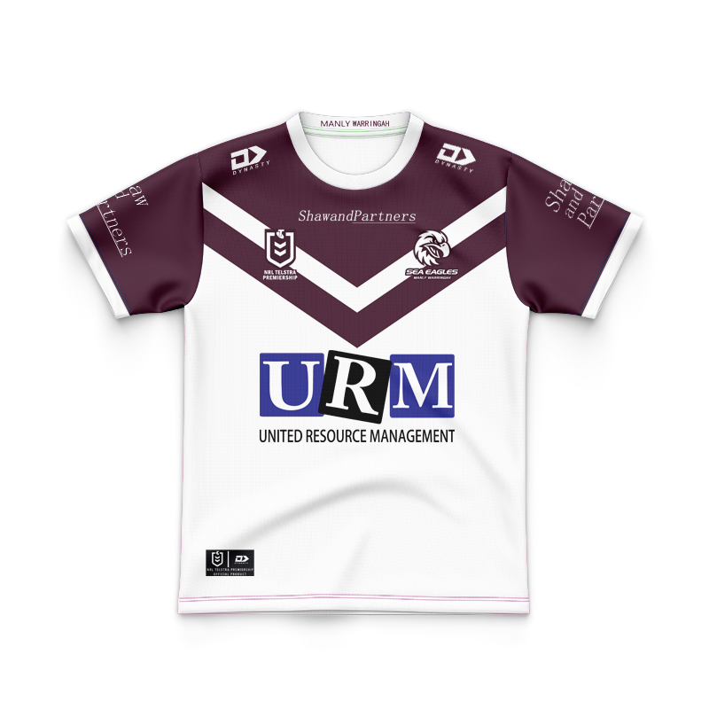Kid's NRL Manly Warringah Sea Eagles 2025 Away Jersey
