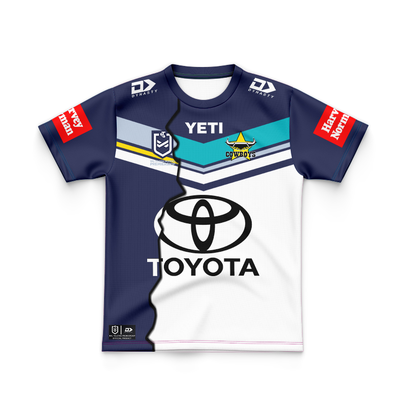 Kid's NRLW North Queensland Cowboys 2024 Mix Jersey